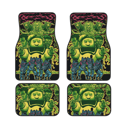 Ghostbusters Car Floor Mats Ghostbusters Stay Puft All Types Of Ghost Car Mats