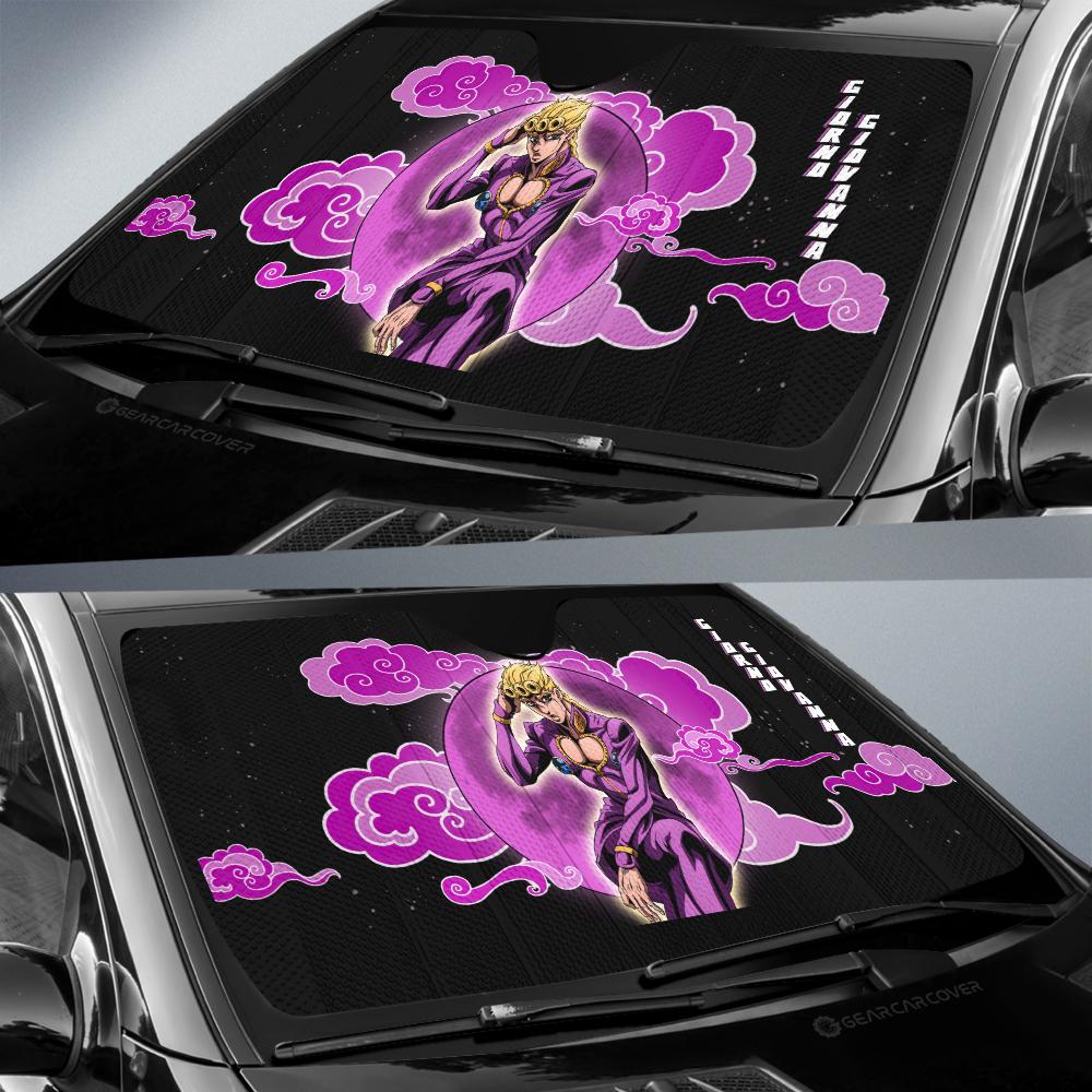 Giorno Giovanna Car Sunshade Custom Bizarre Adventure