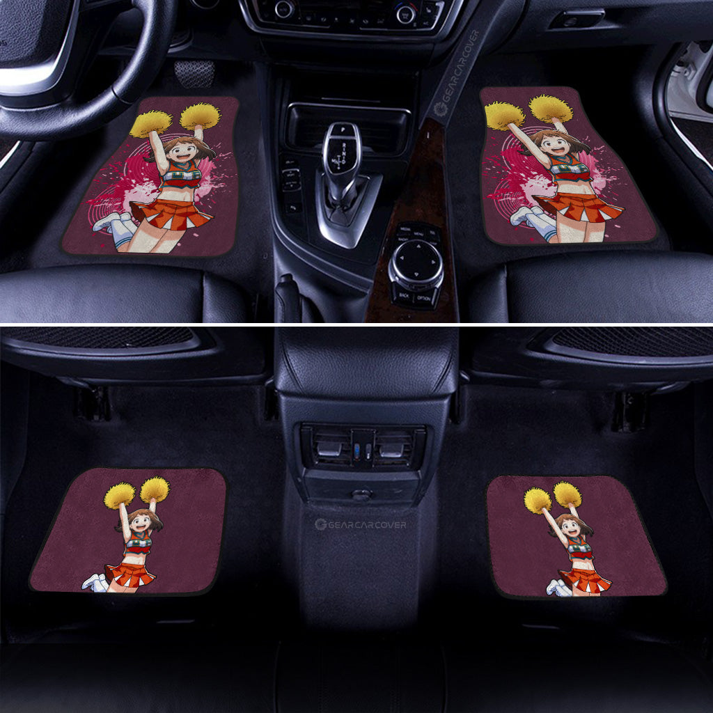 My Hero Academia Car Mats Girl Ochaco Uraraka Car Floor Mats