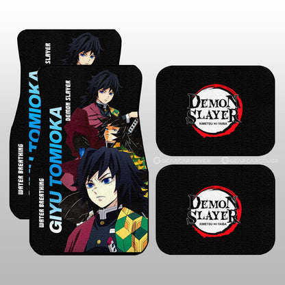 Demon Slayer Car Mats Giyu Tomioka Car Floor Mats Demon Slayer Car Floor Mats