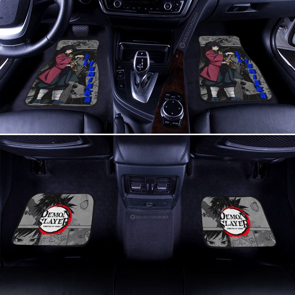 Demon Slayer Car Mats Giyu Tomioka Car Floor Mats Mix Mangas Floor Mats