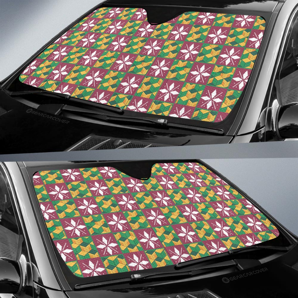 Giyu Tomioka Car Sunshade Custom Anime Car Accessories