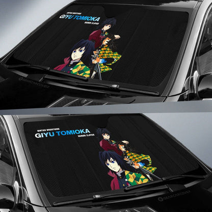 Giyu Tomioka Car Sunshade Custom