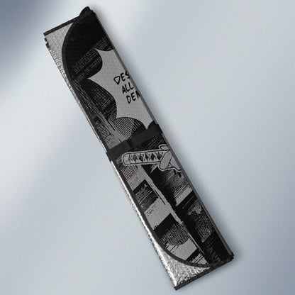 Giyu Tomioka Car Sunshade Custom Mix Mangas