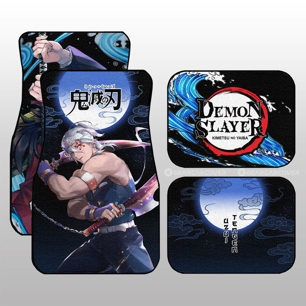 Demon Slayer Car Mats Giyuu And Tengen Uzui Car Floor Mats Demon Slayer Car Floor Mats