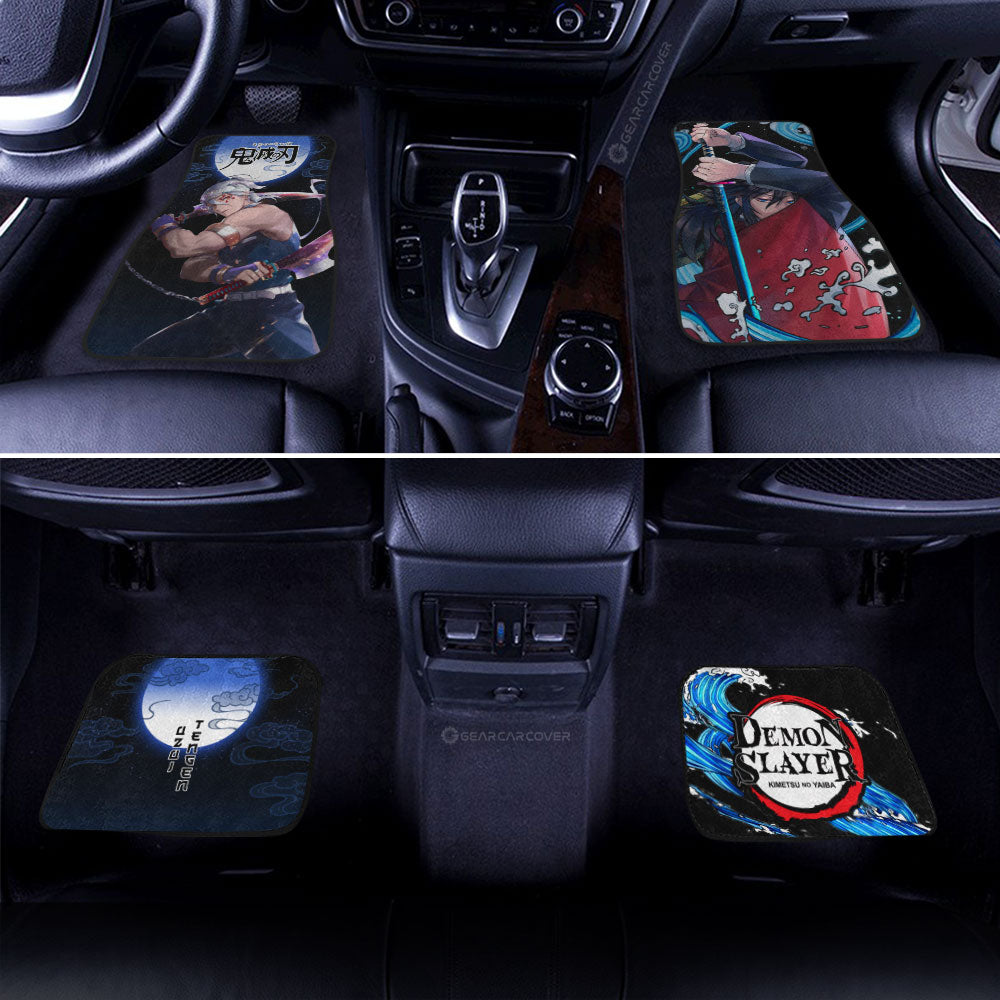 Demon Slayer Car Mats Giyuu And Tengen Uzui Car Floor Mats Demon Slayer Car Floor Mats