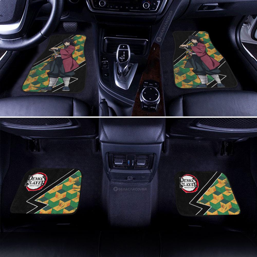 Demon Slayer Car Mats Giyuu Car Floor Mats Demon Slayer Car Floor Mats