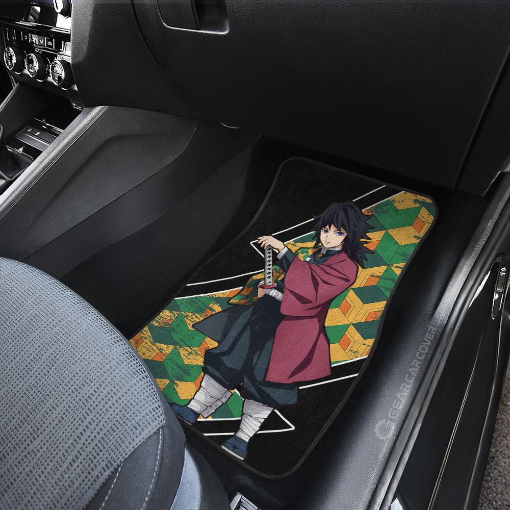 Demon Slayer Car Mats Giyuu Car Floor Mats Demon Slayer Car Floor Mats