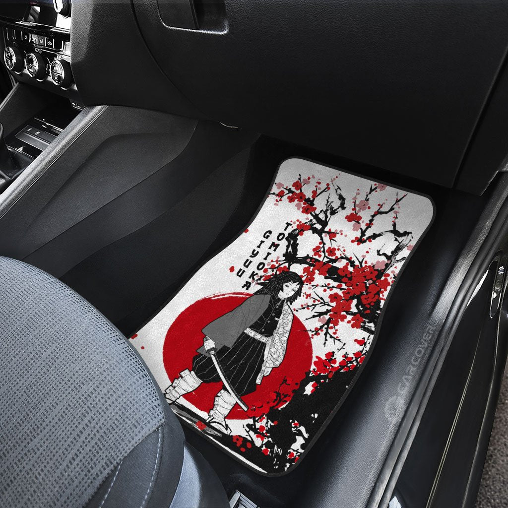 Demon Slayer Car Mats Giyuu Car Floor Mats Japan Style Car Floor Mats