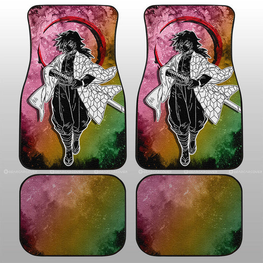 Demon Slayer Car Mats Giyuu Tomioka Car Floor Mats Demon Slayer Car Floor Mats