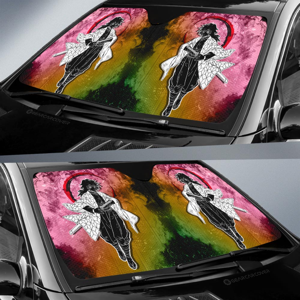 Giyuu Tomioka Car Sunshade Custom Car Accessories
