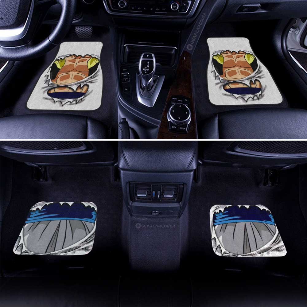 Dragon Ball Car Mats Gogeta Uniform Car Floor Mats Dragon Ball AnimeFloor Mats