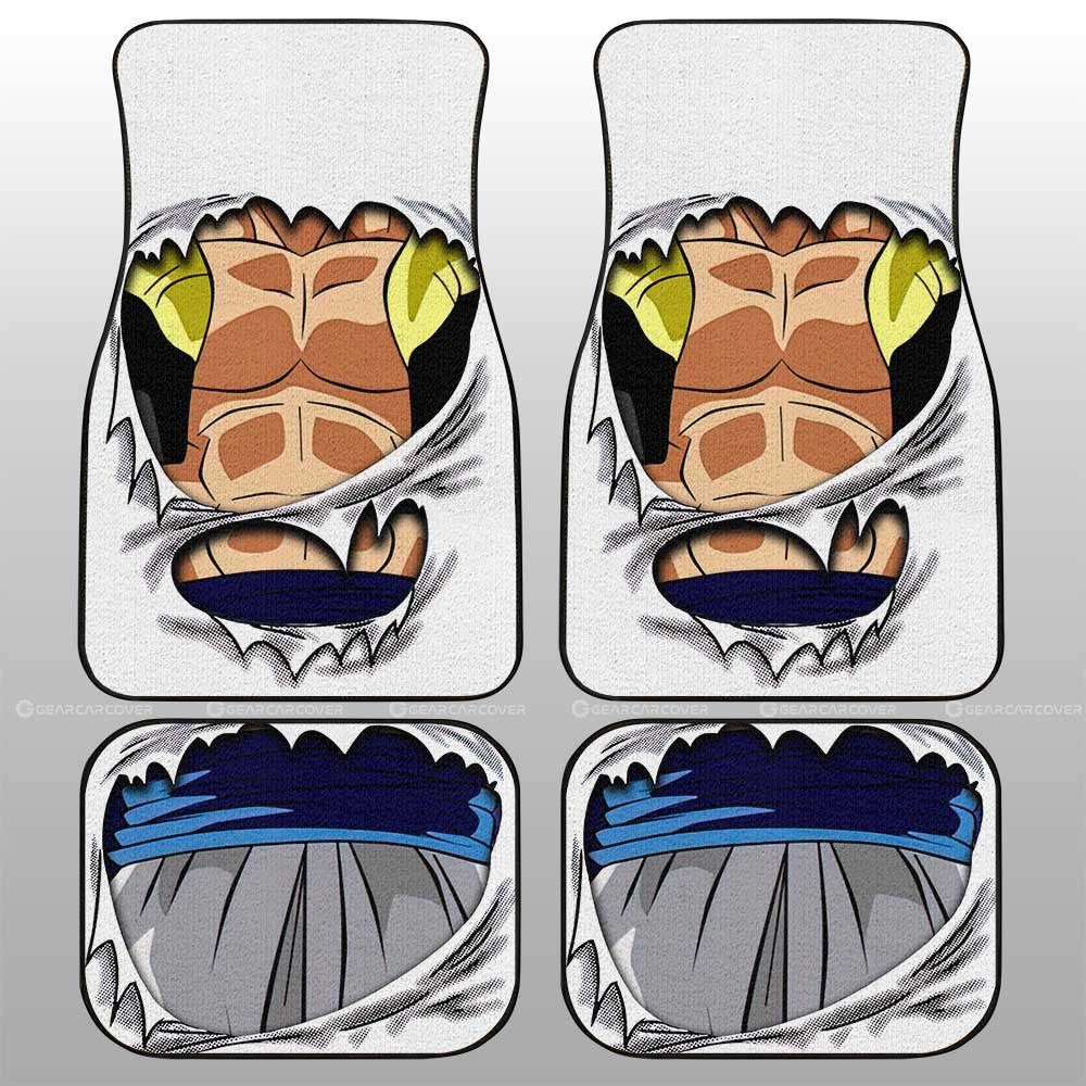 Dragon Ball Car Mats Gogeta Uniform Car Floor Mats Demon Slayer Car Floor Mats