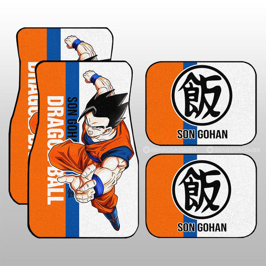 Dragon Ball Car Mats Gohan Car Floor Mats Car For Fans Car Floor Mats