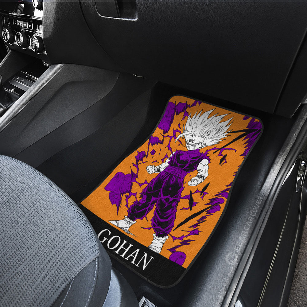 Dragon Ball Car Mats Gohan Car Floor Mats Dragon Ball Anime Manga Color Style Car Floor Mats