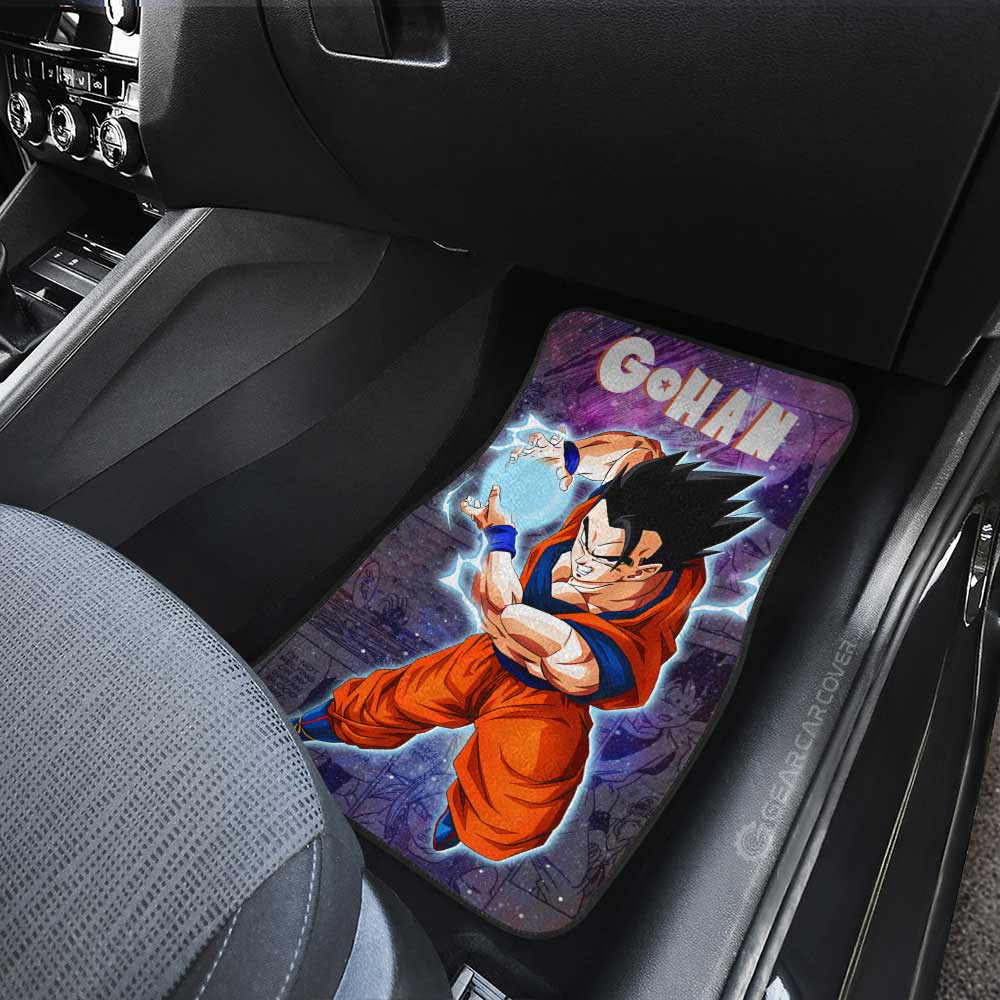 Dragon Ball Car Mats Gohan Car Floor Mats Galaxy Style Dragon Ball Anime Car Floor Mats