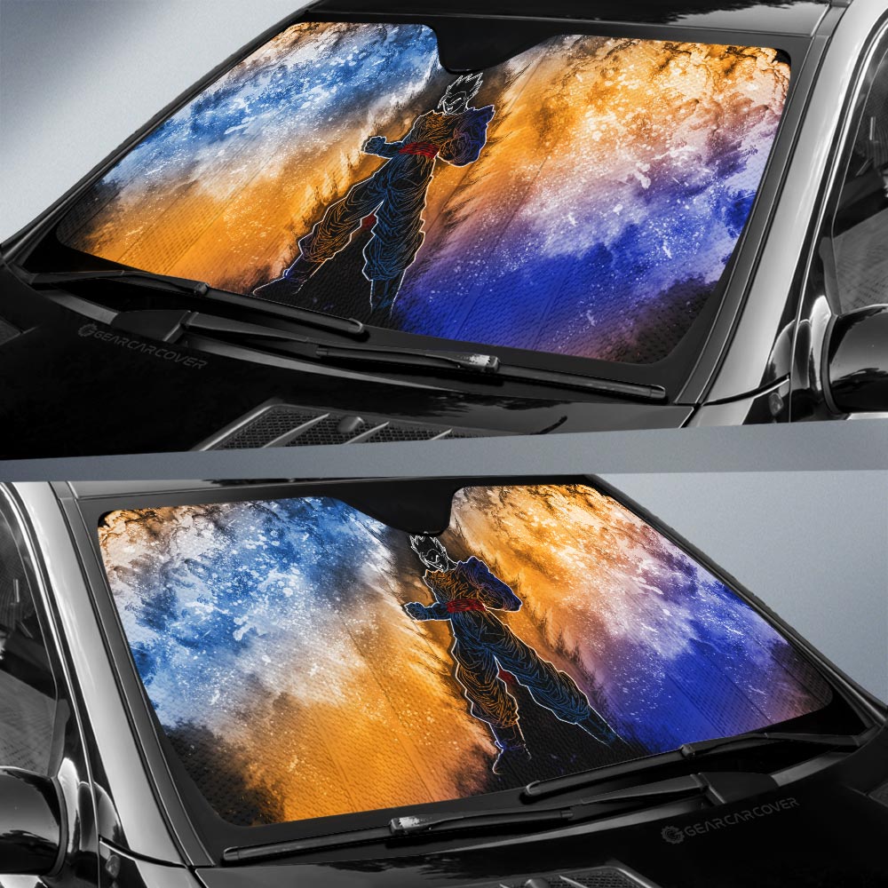 Gohan Car Sunshade Custom Anime Car Accessories