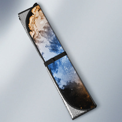 Gohan Car Sunshade Custom Anime Car Accessories