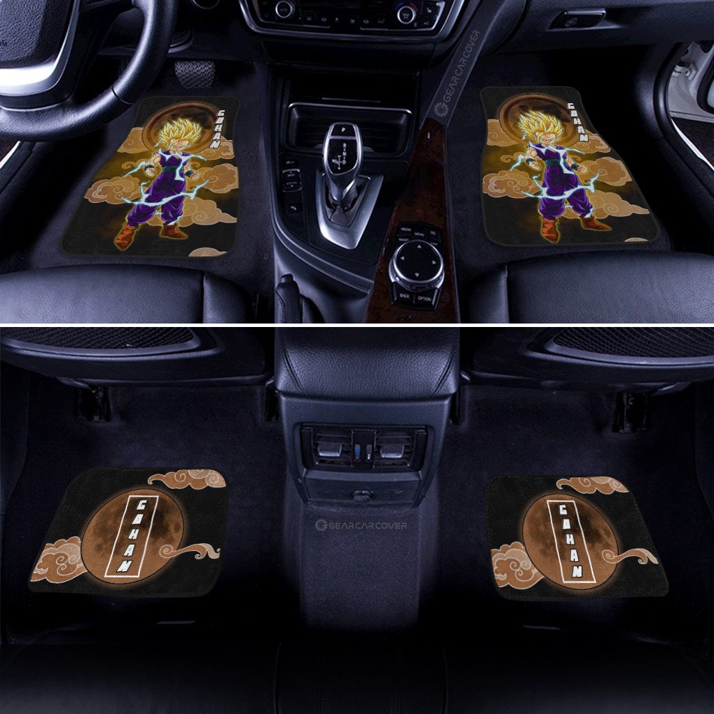 Dragon Ball Car Mats Gohan Kid Car Floor Mats Demon Slayer Car Floor Mats