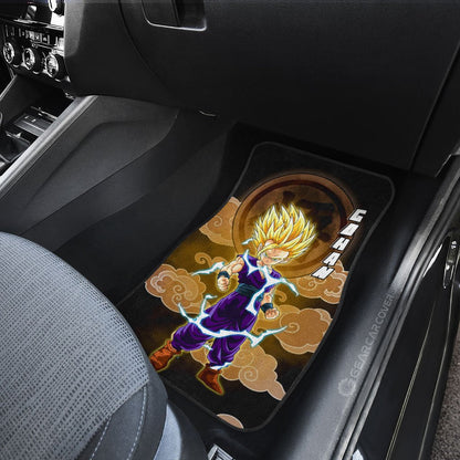 Dragon Ball Car Mats Gohan Kid Car Floor Mats Demon Slayer Car Floor Mats