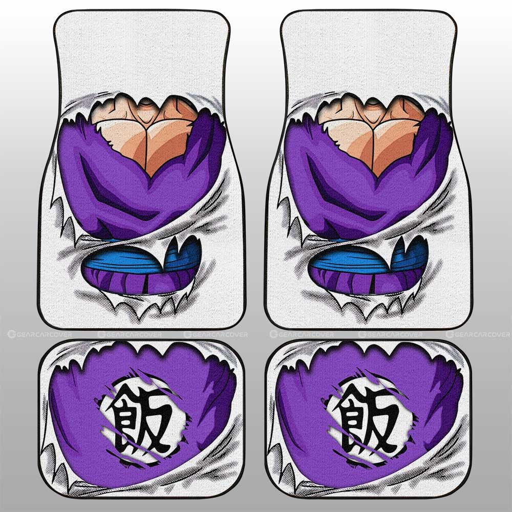 Dragon Ball Car Mats Gohan Uniform Car Floor Mats Demon Slayer Car Floor Mats