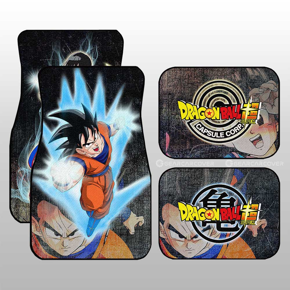 Dragon Ball Car Mats Goku And Chichi Car Floor Mats Demon Slayer Car Floor Mats