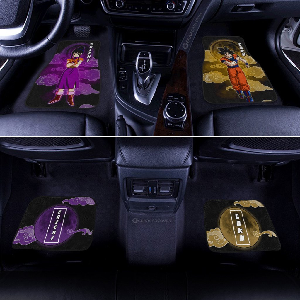 Dragon Ball Car Mats Goku And Chichi Car Floor Mats Dragon Ball Anime Car Perfect Gift For Fan