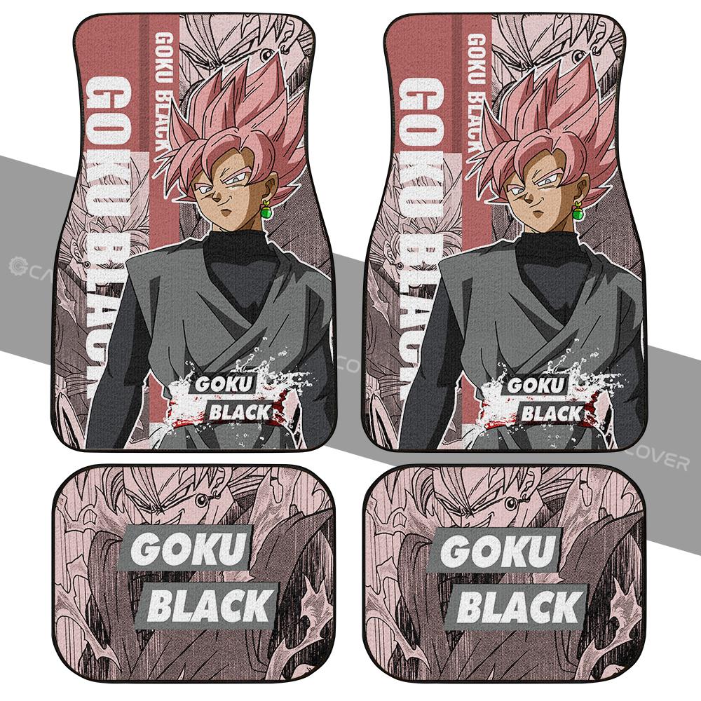 Dragon Ball Car Mats Goku Black Car Floor Mats Anime Dragon Ball Car Floor Mats