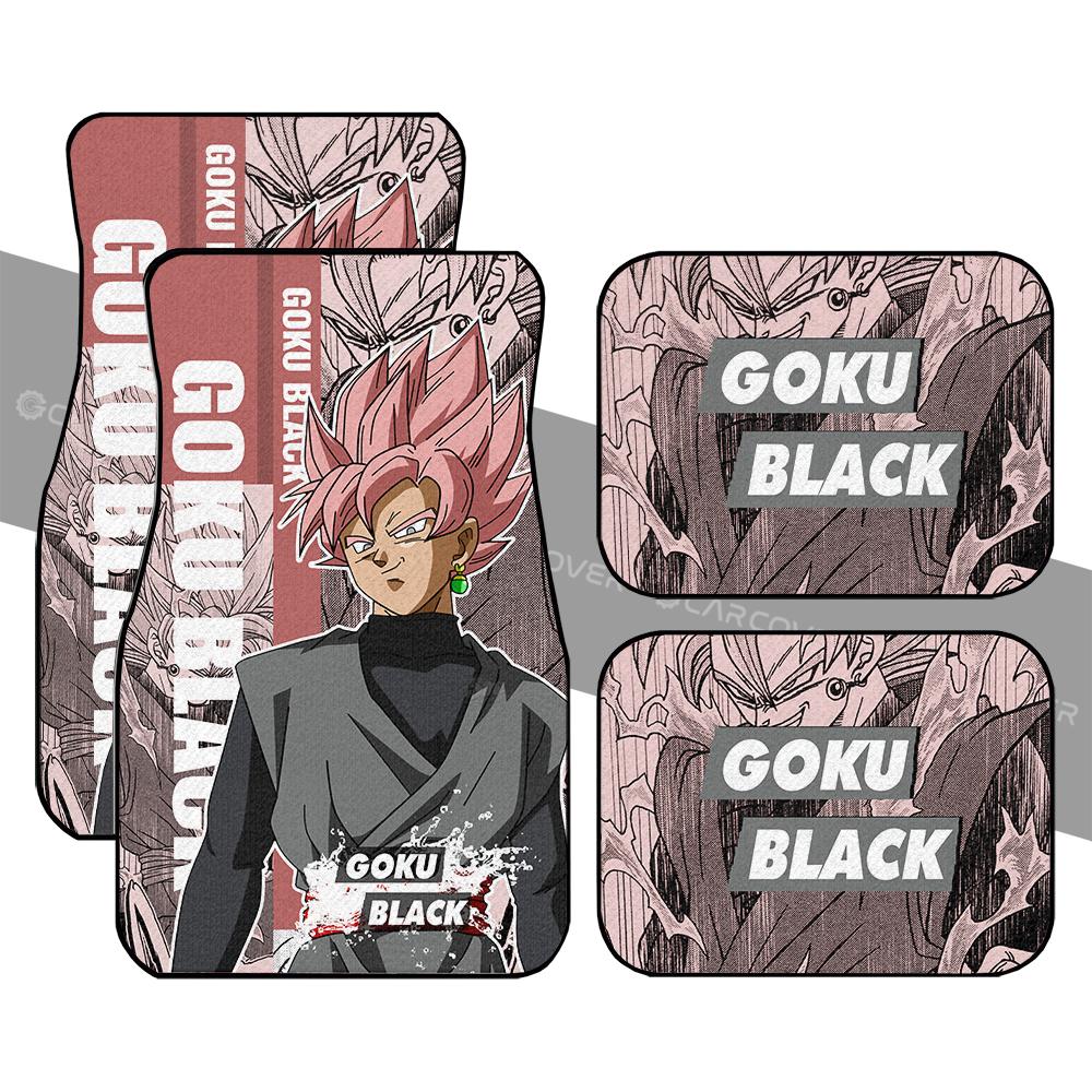 Dragon Ball Car Mats Goku Black Car Floor Mats Anime Dragon Ball Car Floor Mats