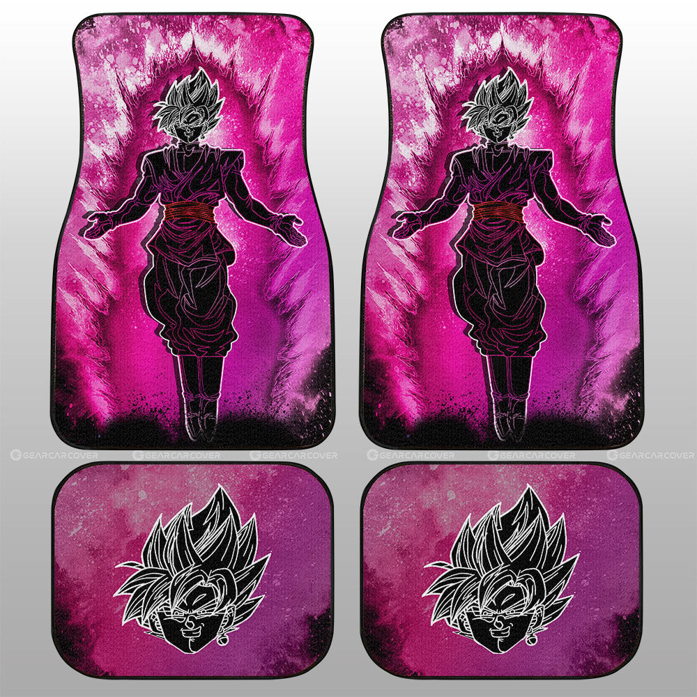 Dragon Ball Car Mats Goku Black Rose Car Floor Mats Anime Car Floor Mats