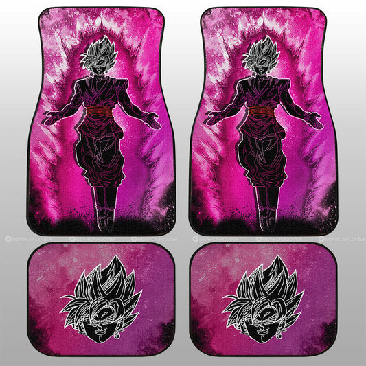 Dragon Ball Car Mats Goku Black Rose Car Floor Mats Anime Car Floor Mats