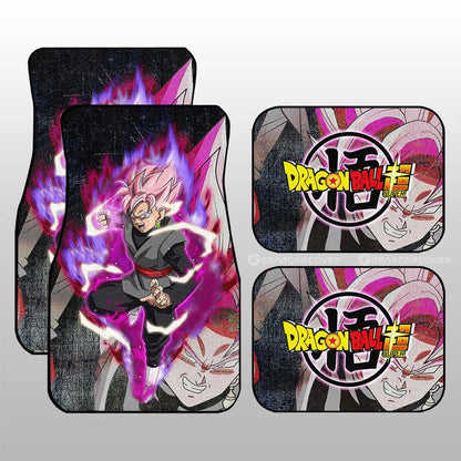 Dragon Ball Car Mats Goku Black Rose Car Floor Mats Dragon Ball Anime Car Floor Mats