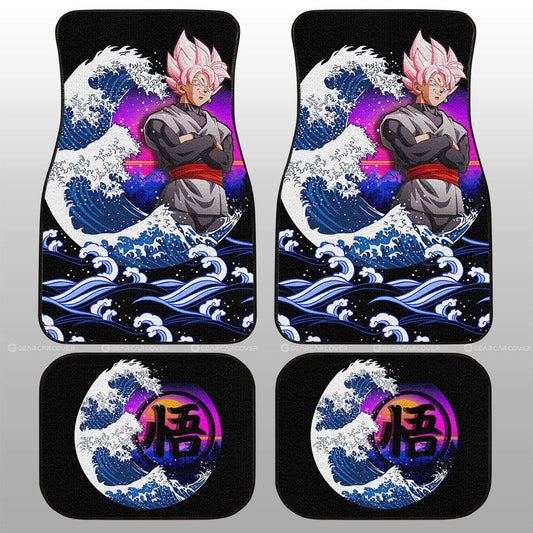 Dragon Ball Car Mats Goku Black Rose Car Floor Mats Dragon Ball Car Interior Floor Mats