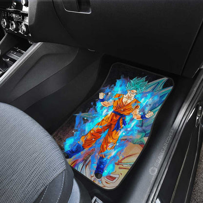 Dragon Ball Car Mats Goku Blue Car Floor Mats Dragon Ball Anime Car Floor Mats