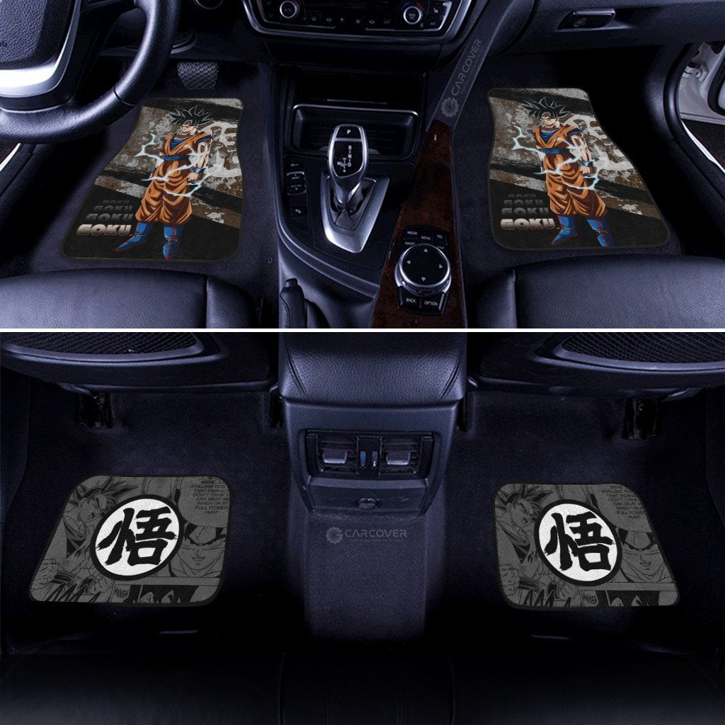 Dragon Ball Car Mats Goku Car Floor Mats Anime Dragon Ball Car Floor Mats