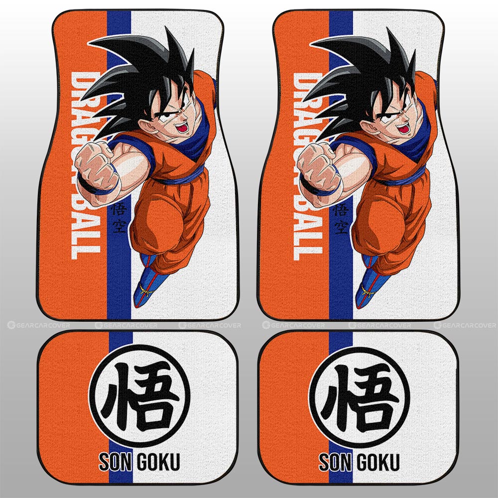 Dragon Ball Car Mats Goku Car Floor Mats Car For Fans Car Floor Mats