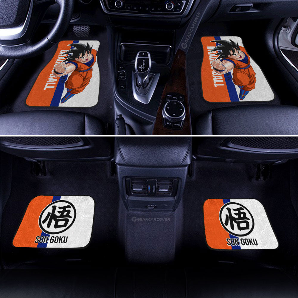 Dragon Ball Car Mats Goku Car Floor Mats Car For Fans Car Floor Mats