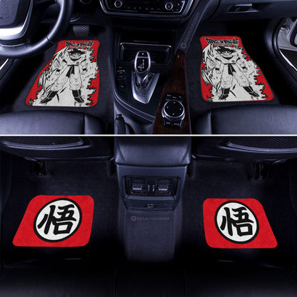 Dragon Ball Car Mats Goku Car Floor Mats Car Manga Style For Fans Car Floor Mats