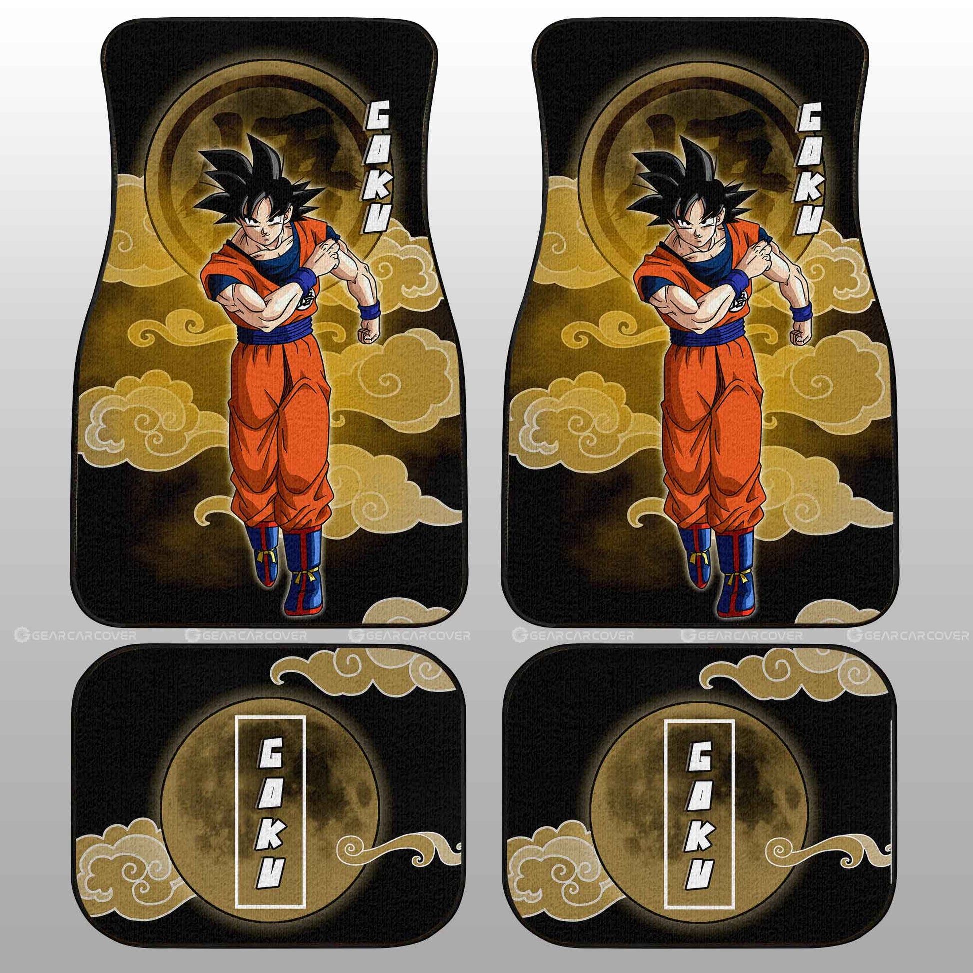 Dragon Ball Car Mats Goku Car Floor Mats Car Interior Floor Mats