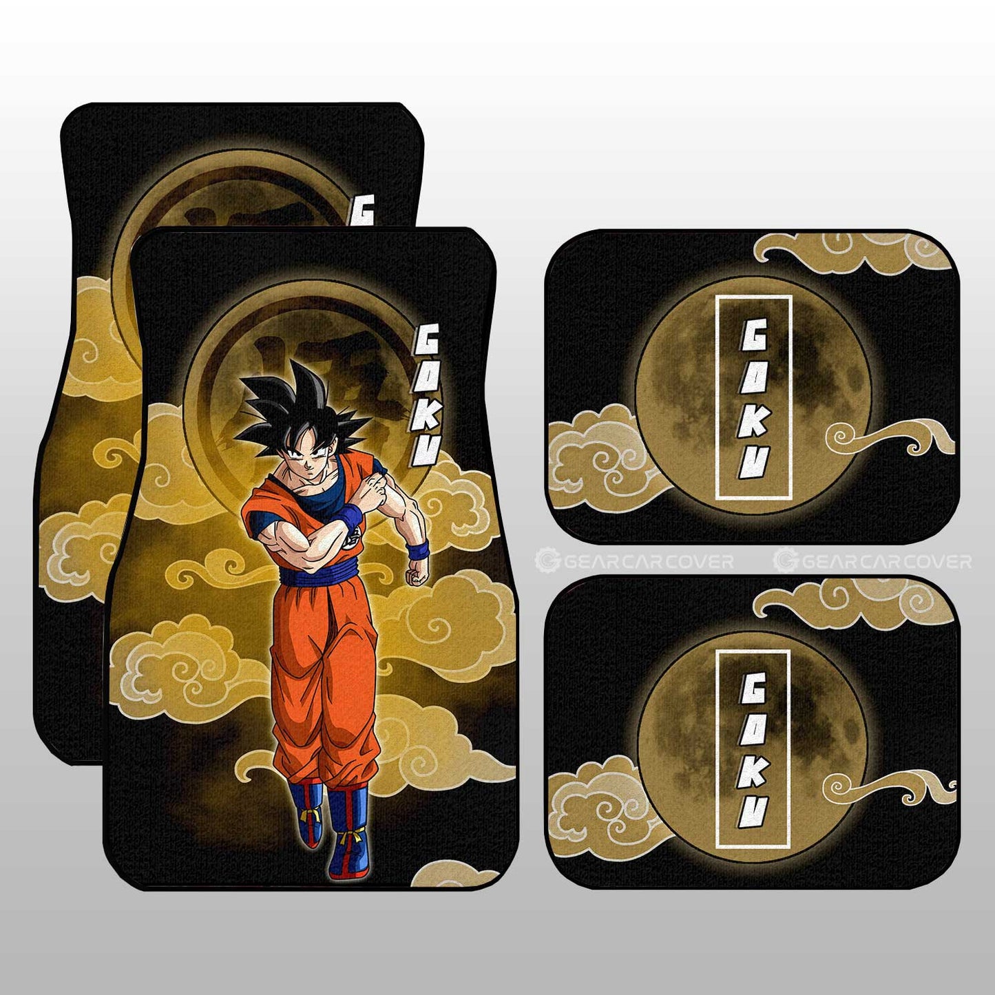 Dragon Ball Car Mats Goku Car Floor Mats Car Interior Floor Mats