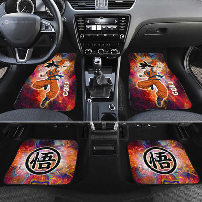 Dragon Ball Car Mats Goku Car Floor Mats Dragon Ball Anime Car Floor Mats