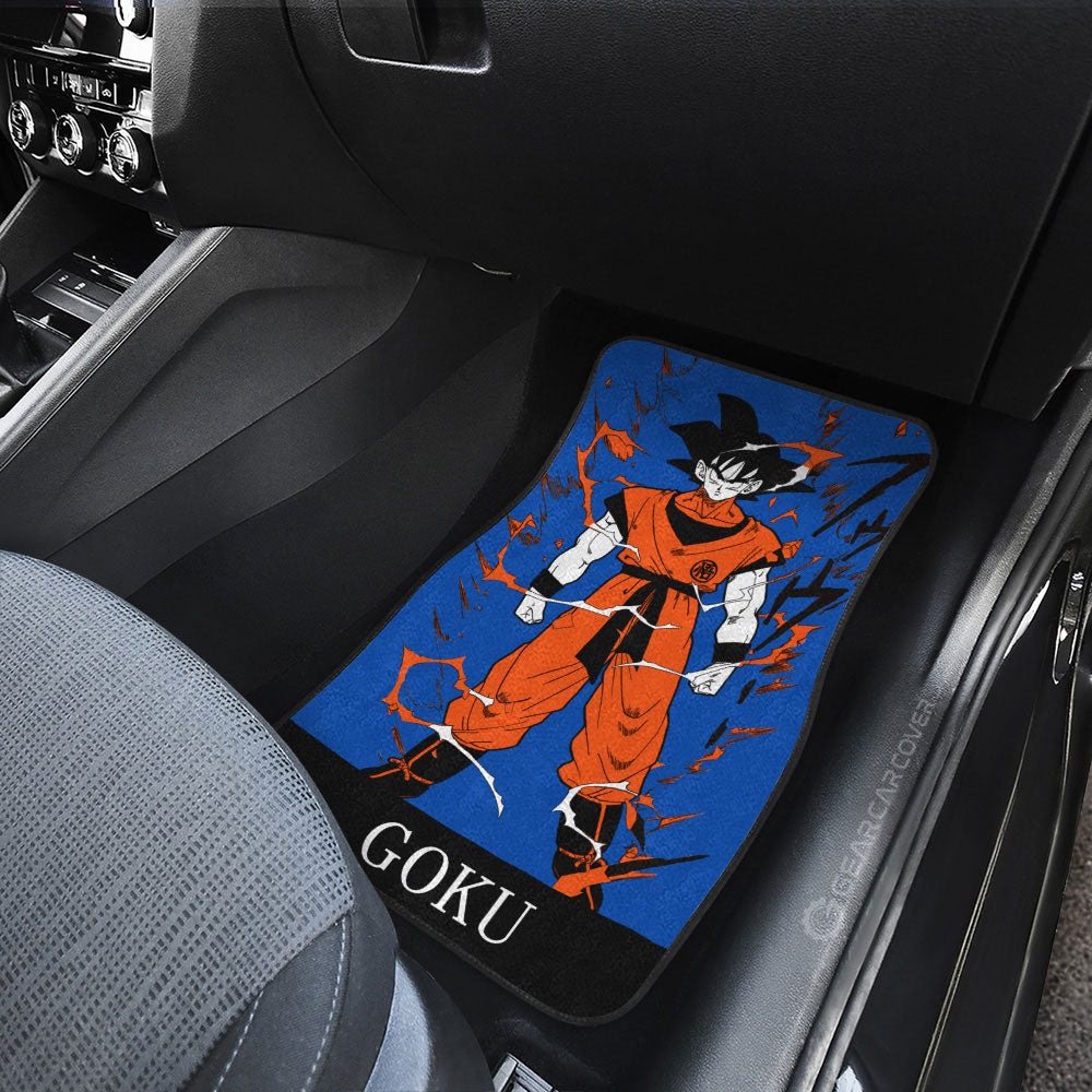 Dragon Ball Car Mats Goku Car Floor Mats Dragon Ball Anime Manga Color Style Car Floor Mats