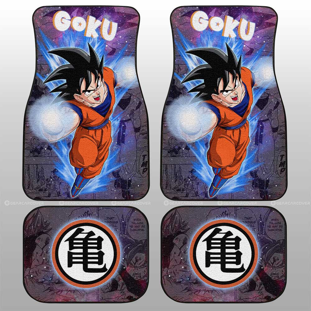 Dragon Ball Car Mats Goku Car Floor Mats Galaxy Style Car Floor Mats