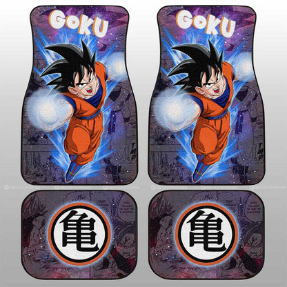 Dragon Ball Car Mats Goku Car Floor Mats Galaxy Style Dragon Ball Anime Car Floor Mats