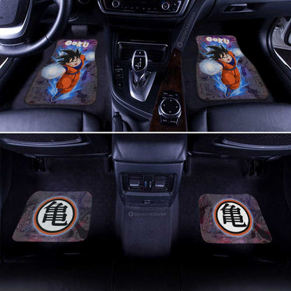 Dragon Ball Car Mats Goku Car Floor Mats Galaxy Style Dragon Ball Anime Car Floor Mats