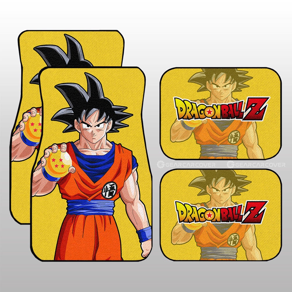 Dragon Ball Car Mats Goku Car Floor Mats Demon Slayer Car Floor Mats