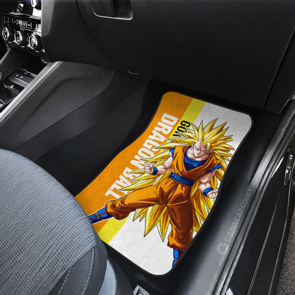 Dragon Ball Car Mats Goku SSJ Car Floor Mats Car For Fans Car Floor Mats