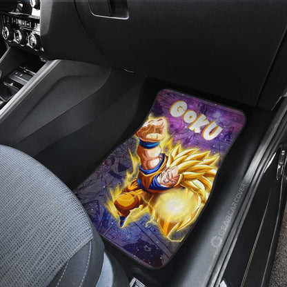 Dragon Ball Car Mats Goku SSJ Car Floor Mats Galaxy Style Car Floor Mats