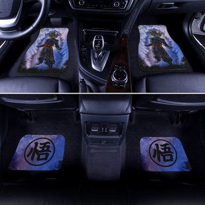 Dragon Ball Car Mats Goku Ultra Instinct Car Floor Mats Anime Car Floor Mats