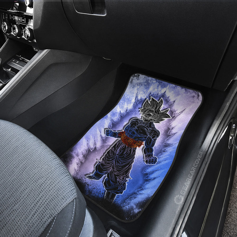 Dragon Ball Car Mats Goku Ultra Instinct Car Floor Mats Anime Car Floor Mats